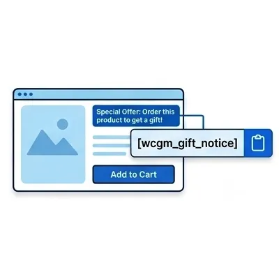 Product Page Notice & Shortcode Support