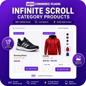 WooCommerce Infinite Scroll Plugin · v6.0