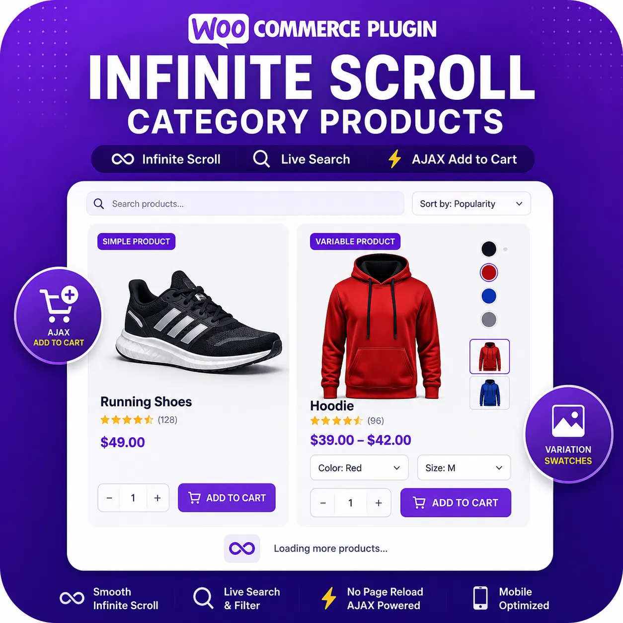 WooCommerce Infinite Scroll Plugin · v6.0
