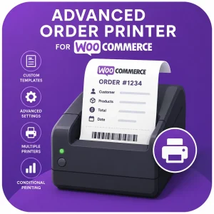 advanced order printer for woocommerce